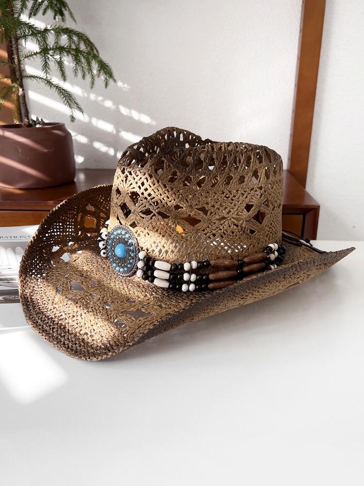 New Series Cowboy Hat Women's Men's Vintage Gentleman Dress Hat Panama Cowboy Jazz Hat Sombrero Hombre