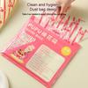 Cartoon Disposable Cream Piping Bag Thickened with 3 Piping Nozzles Decorating Bags Baking Decorating Bag Cream Tools