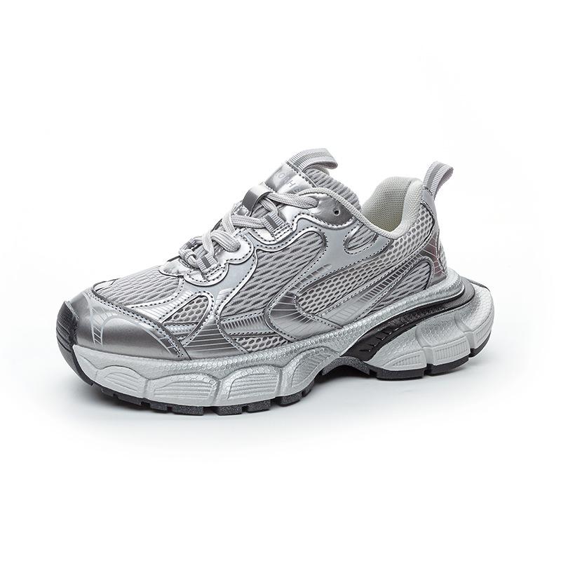 

Женские кроссовки большого размера 41-43: Повседневные кроссовки на мягкой подошве Весна/Осень 2025 39