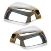 1 Pair Side Rear View Mirror Cover Cap Trim Chrome Style ABS Plastic Fit for Chevy Suburban Tahoe