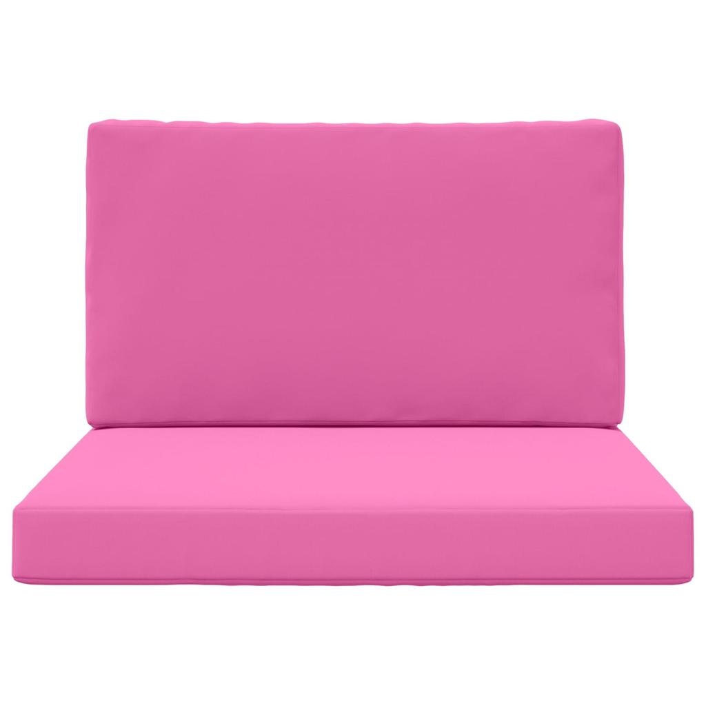 Outdoor Sofa Cushions 2 Pcs Pink Polyester
