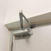 RINKA Door Closer, Aluminum Alloy, Hydraulic Shut-off Door Closer, Suitable for Doors Weighing 45-65kg, Maximum Opening Angle 150°, Easy Installation