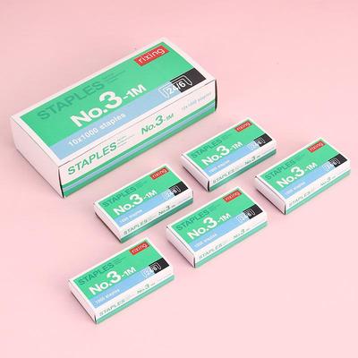 Standard 24/6 Heftklammern und Nein. 12 Büroklammern für Büromaterial