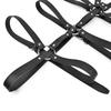 Adjustable  Bondage Kit-Leather Restraint Straps&Corset Belt for Adults | Erotic Sex Game Toy Set for Women & Couples (18+)
