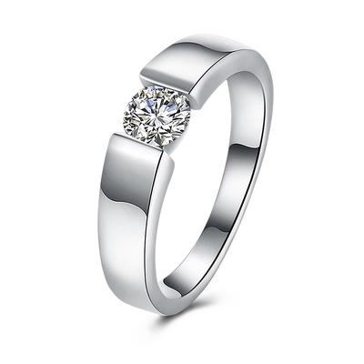 Bedel 925 Sterling Zilveren Ringen Voor Vrouwen Glanzende kristal maat 7/8/9 Mode Feest Cadeaus verloving bruiloft Sieraden