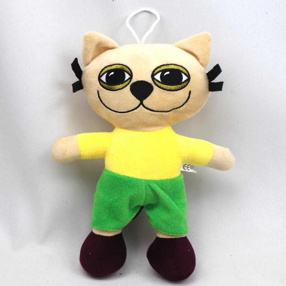Cute Cat And Girl Plush Toys With Soft Pp Cotton Filling Perfect For Play And Cuddling