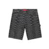 Supreme Warp Jacquard Logos Denim Painter Short SUP-SS21-835