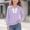 Boys and Girls Casual Long Sleeve Hooded Sweatshirt Comfortable Pullover for Everyday Wear