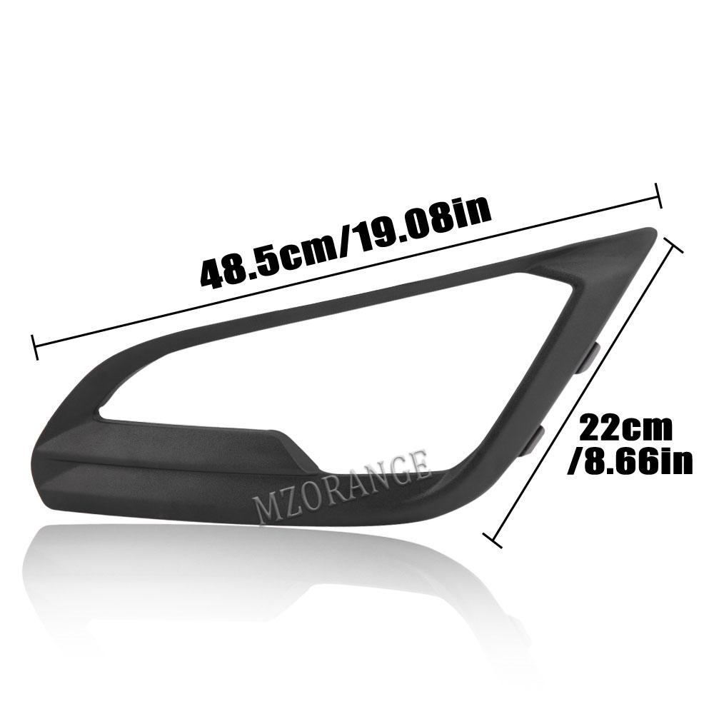 Front Fog Light Cover For Ford Ecosport 2018    2022 ABS Decoration Sticker Trim Headlight Frame  Car Accessories