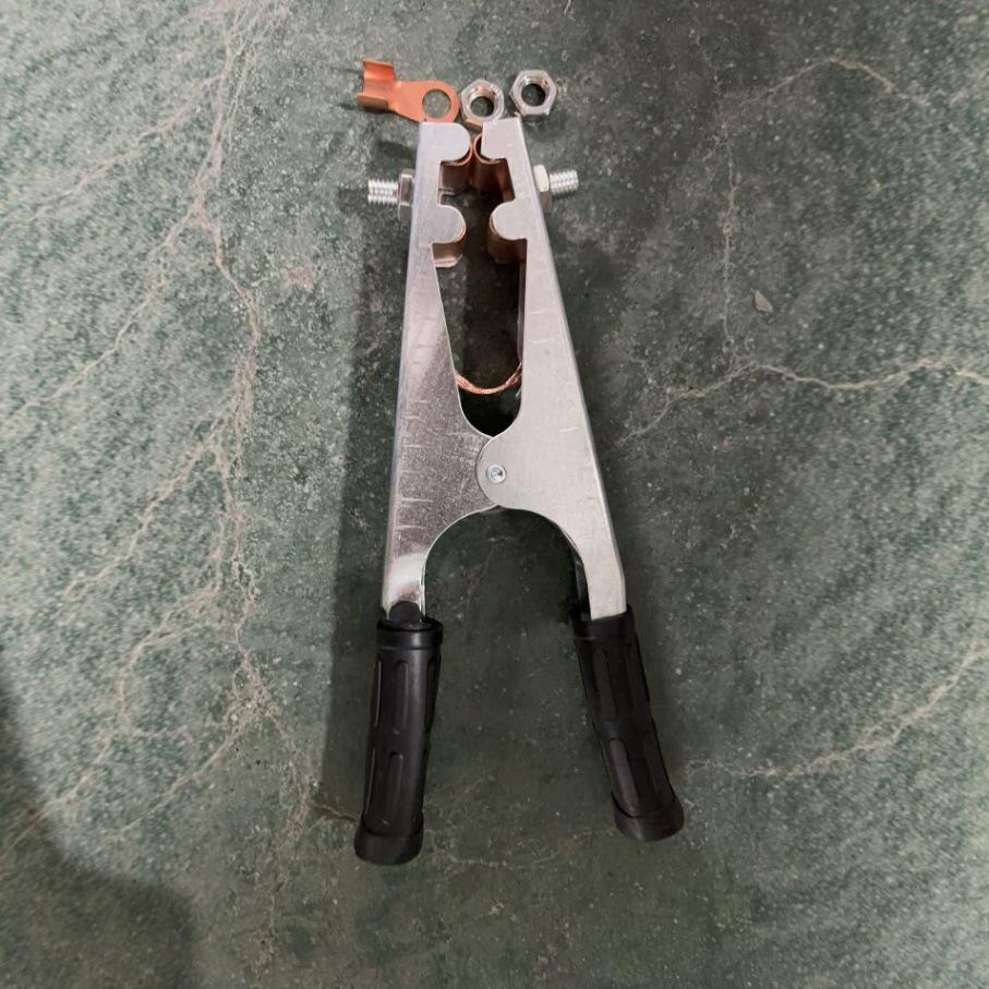Super Thick Electric Welding Ground Clamp with Wire Pliers
