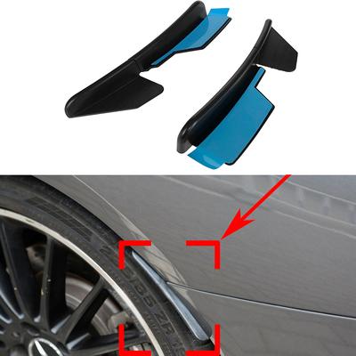 Für BENZ C117 CLA45 CLA180 CLA200 CLA250 AMG 2013-Heckstoßstange Kotflügelverbreiterungen Schmutzfänger Spritzschutz Radlauf Augenbrauen Lippen