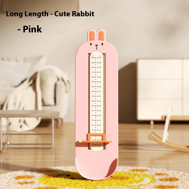 

Линейка для детской стопы, измерительный прибор для измерения длины стопы, калькулятор для детской обуви, фурнитура для обуви для малышей, измерительный инструмент Cute rabbit