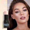 Barra Iluminadora Contorno Sombreado Rostro Piedra Perla Larga Duración Mejilla Estereoscópica Iluminadora Piel Maquillaje Cosmético
