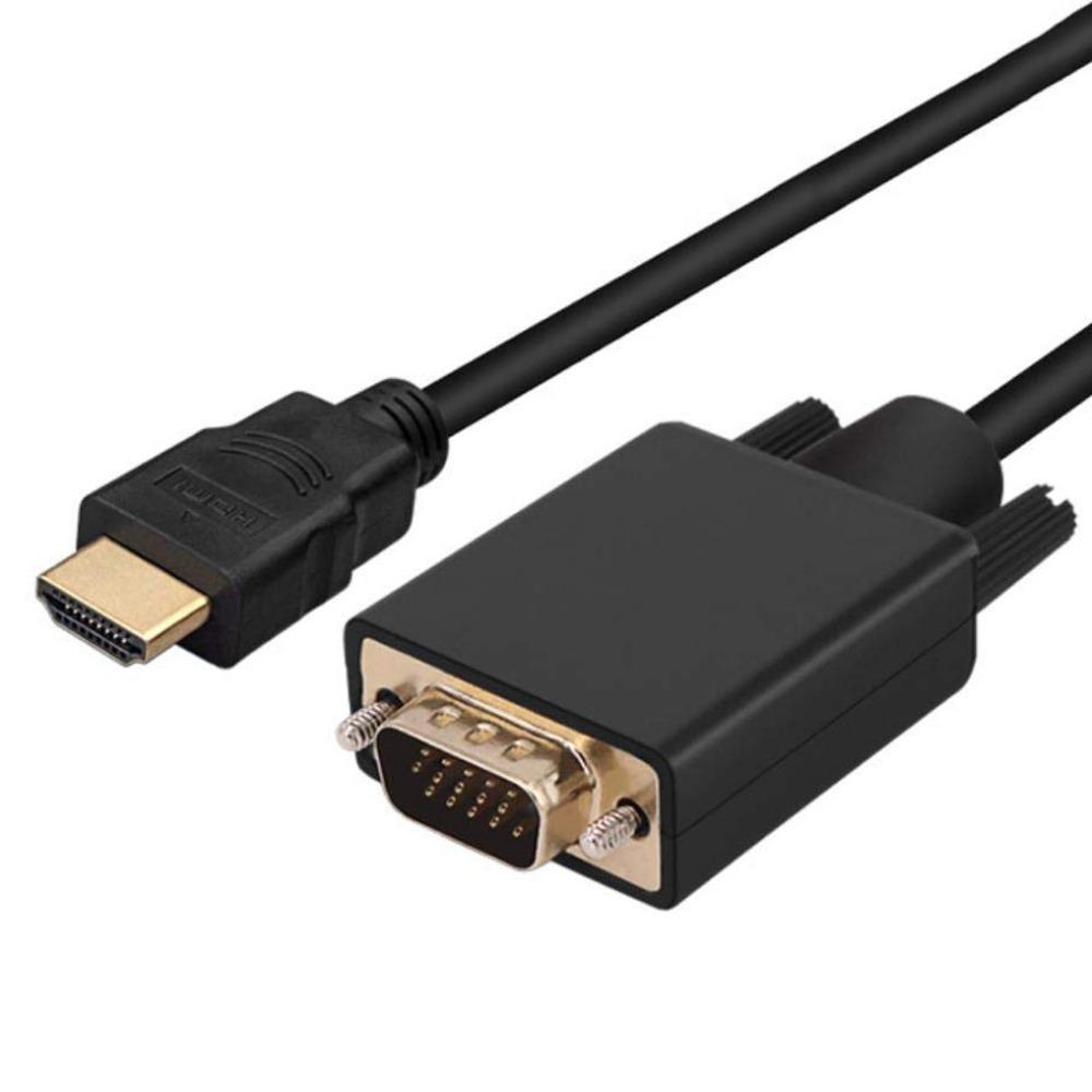 

Підтримка Конвертер Сигналу Адаптер Кабель Аудіо Відео Конвертер для Ноутбука Монітора Проектора Домашнього Офісу 1.8m