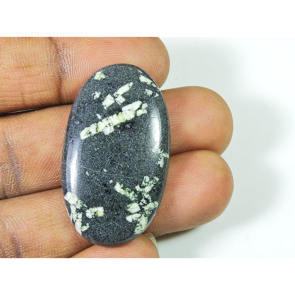 Natural Chines Writing Oval Fancy Cabochon Crytsal Loose Gemstone 22X48MM SK-1453