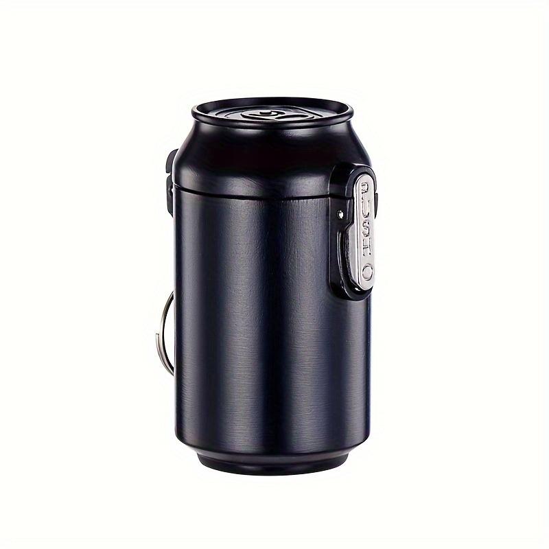 Portable Metal Ashtray, Durable Metal Portable Ashtray Ideal for Car, Bedroom, Living Room, Perfect Gift for Men