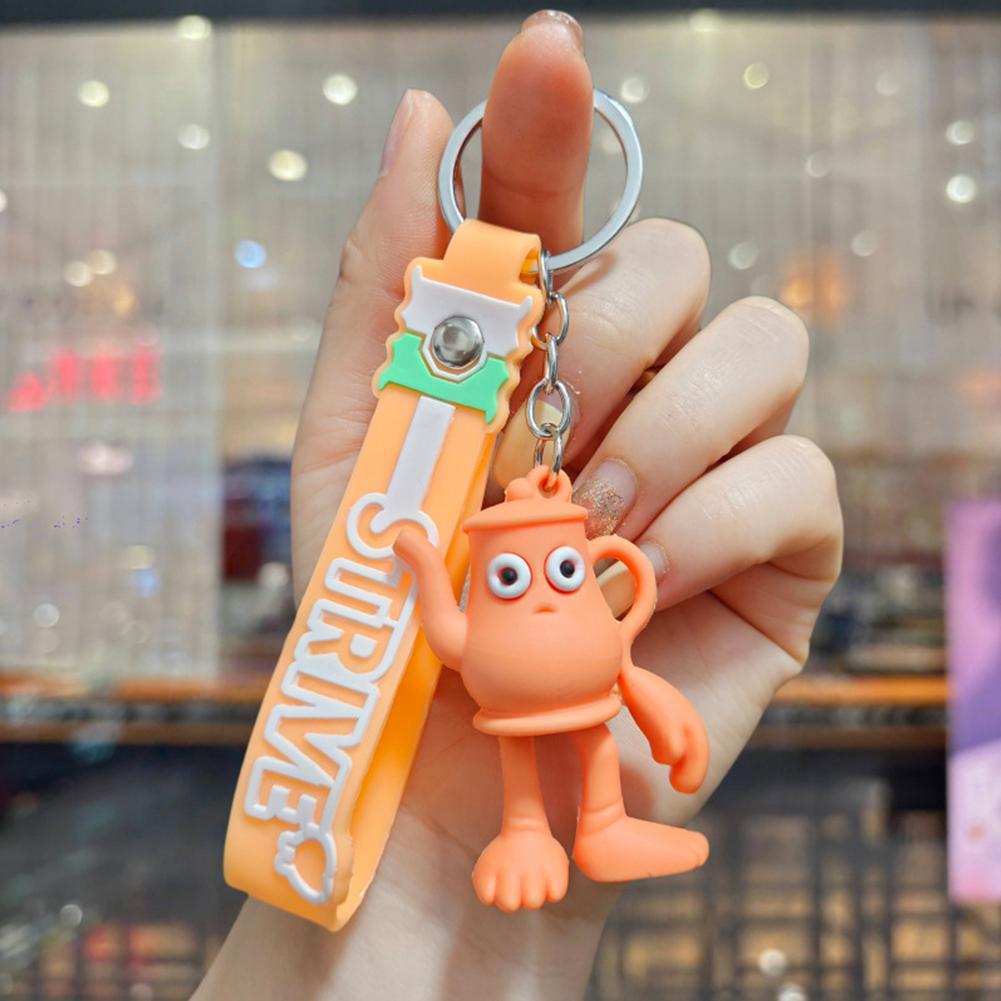 Мультяшные брелки с животными для аксессуаров, смешные мемные брелки-подвески с куклами Капучино Ассасино #03