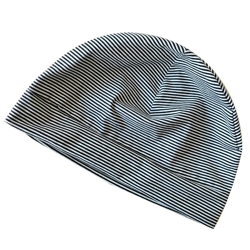 

Cotton Knit Hat For Women Men Summer Sun Protection Breathable Casual Headwear Black