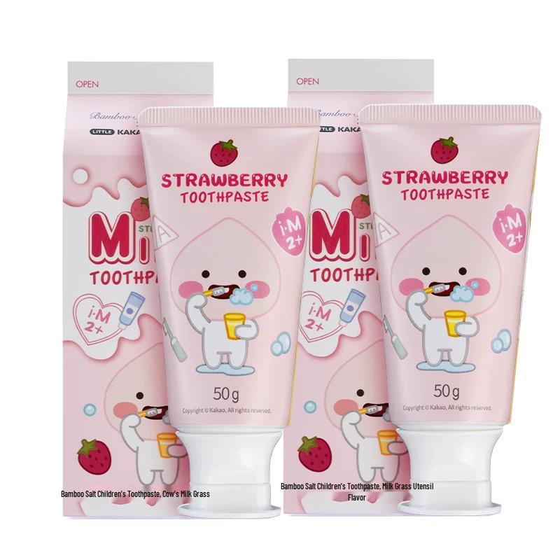 

Bamboo Salt Kids Milk Strawberry Toothpaste