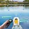 LOKEEVAN D50B Barco Cebador GPS Control Remoto 500m Barco de Pesca Alimentación 12V Sistema de Posicionamiento Dual Satelital GPS+Beidou