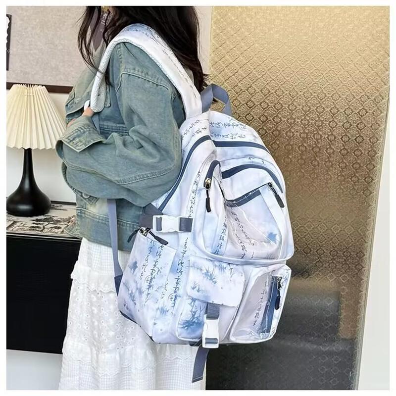 Oumanfei New Chinese Style Student Backpack