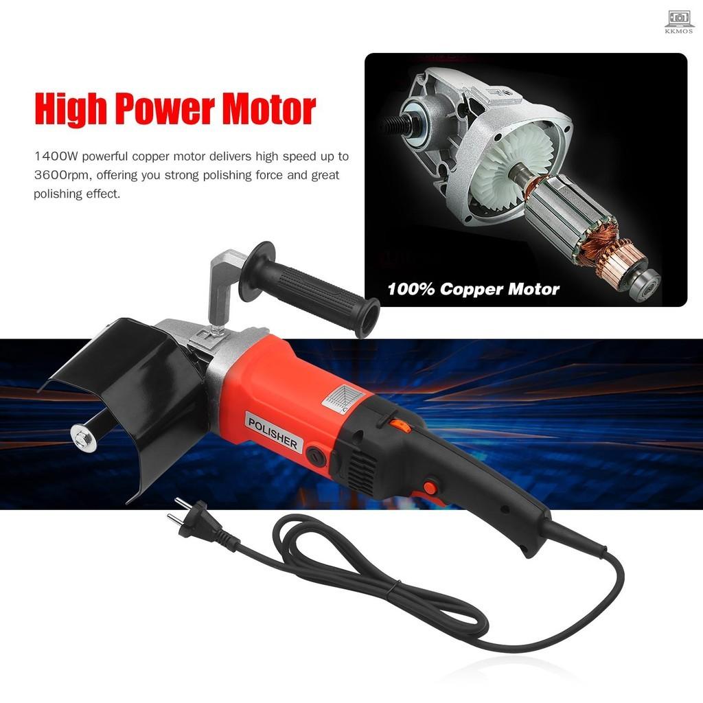 220V 1400W Electric Burnishing Polishing Machine Electric Wire drawing Machine Polisher for Metal Stainless Steel Wood Polishing  Electric Polisher