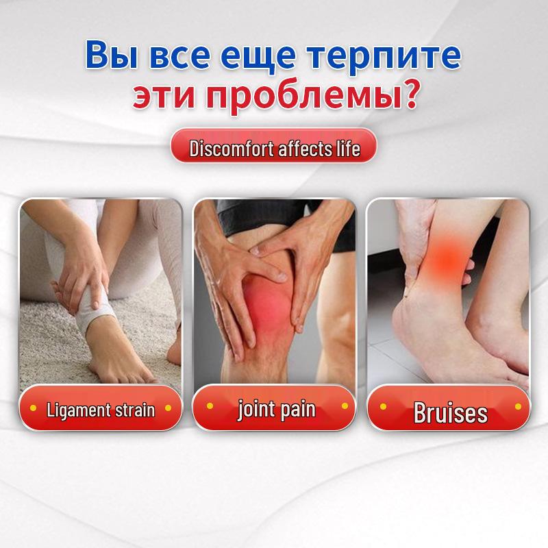 

Trauma Relief Patch for Tendon, Joint, and Cervical Pain Relief - Meridian Activating Plaster for Sprain and Strain 12 patches/box чорний