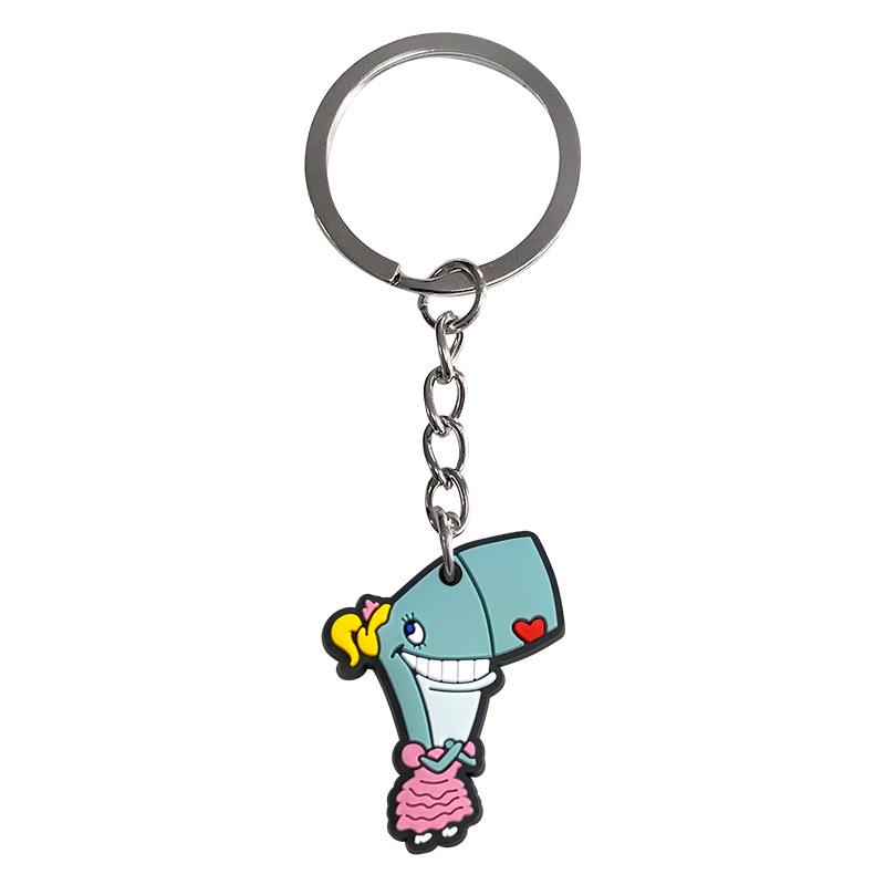 SpongeBob & Patrick Star PVC Keychain - 32 Styles, Cute Cartoon Bag Pendant