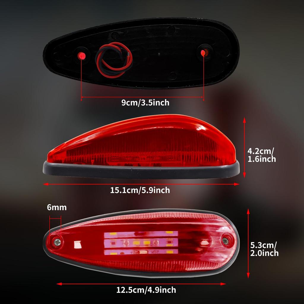 Ygmylandbb Cab Roof Top Marker, Cab Marker Light, Side Marker, Car Width Light, Shoulder