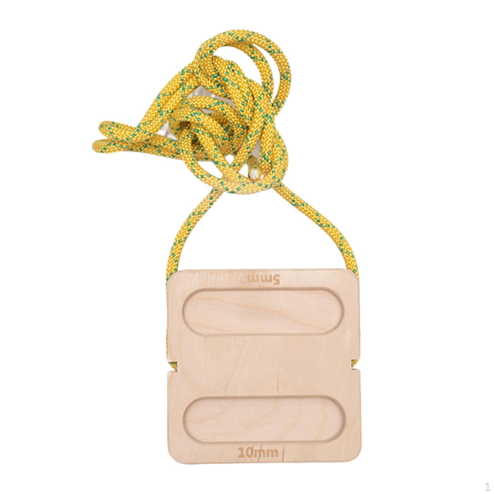 

Climbing Portable Hand Grip Strengthener Practical Wall Hanging Rock Training Wooden