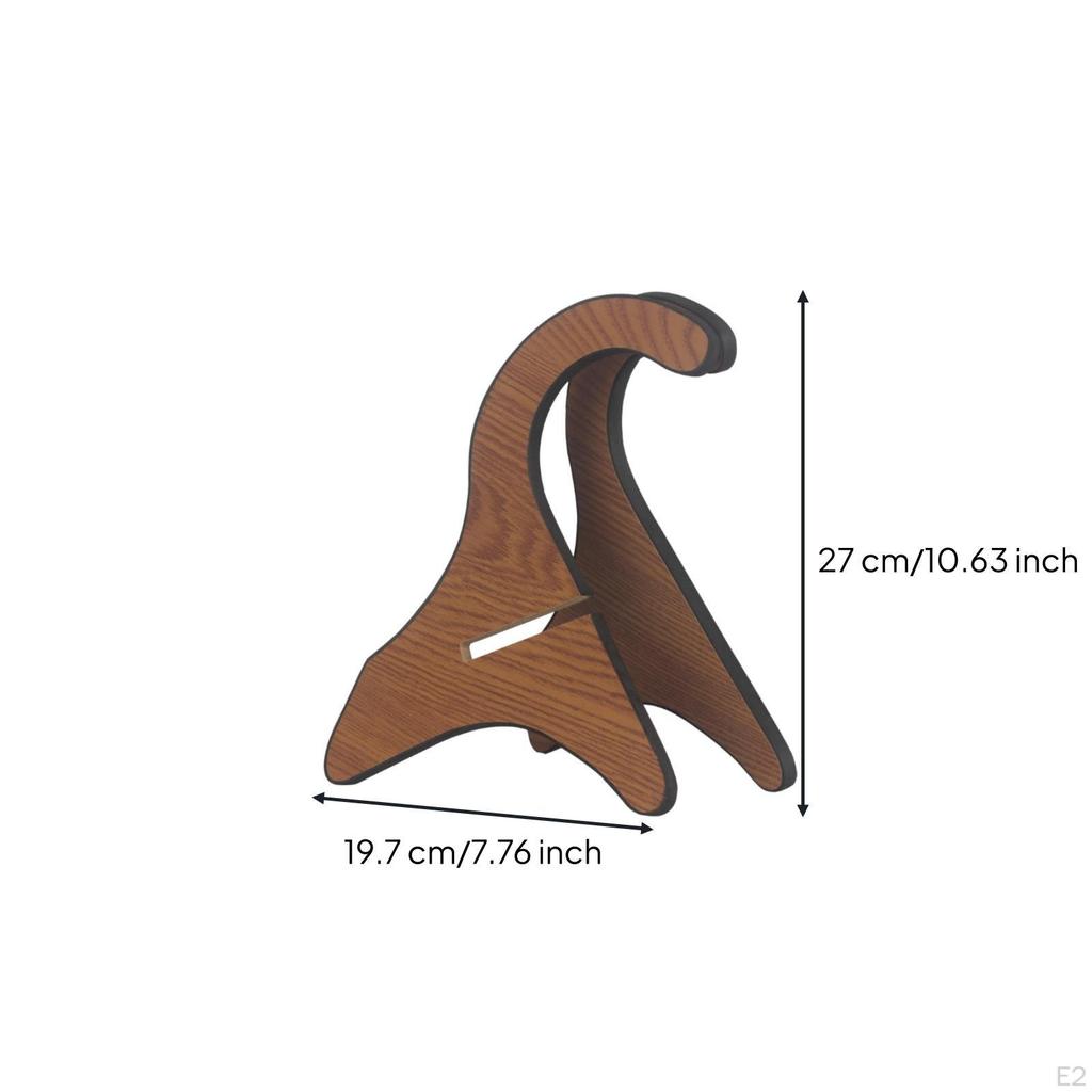 Ukulele Stand Safeguarding Holder Stable for Guitarists