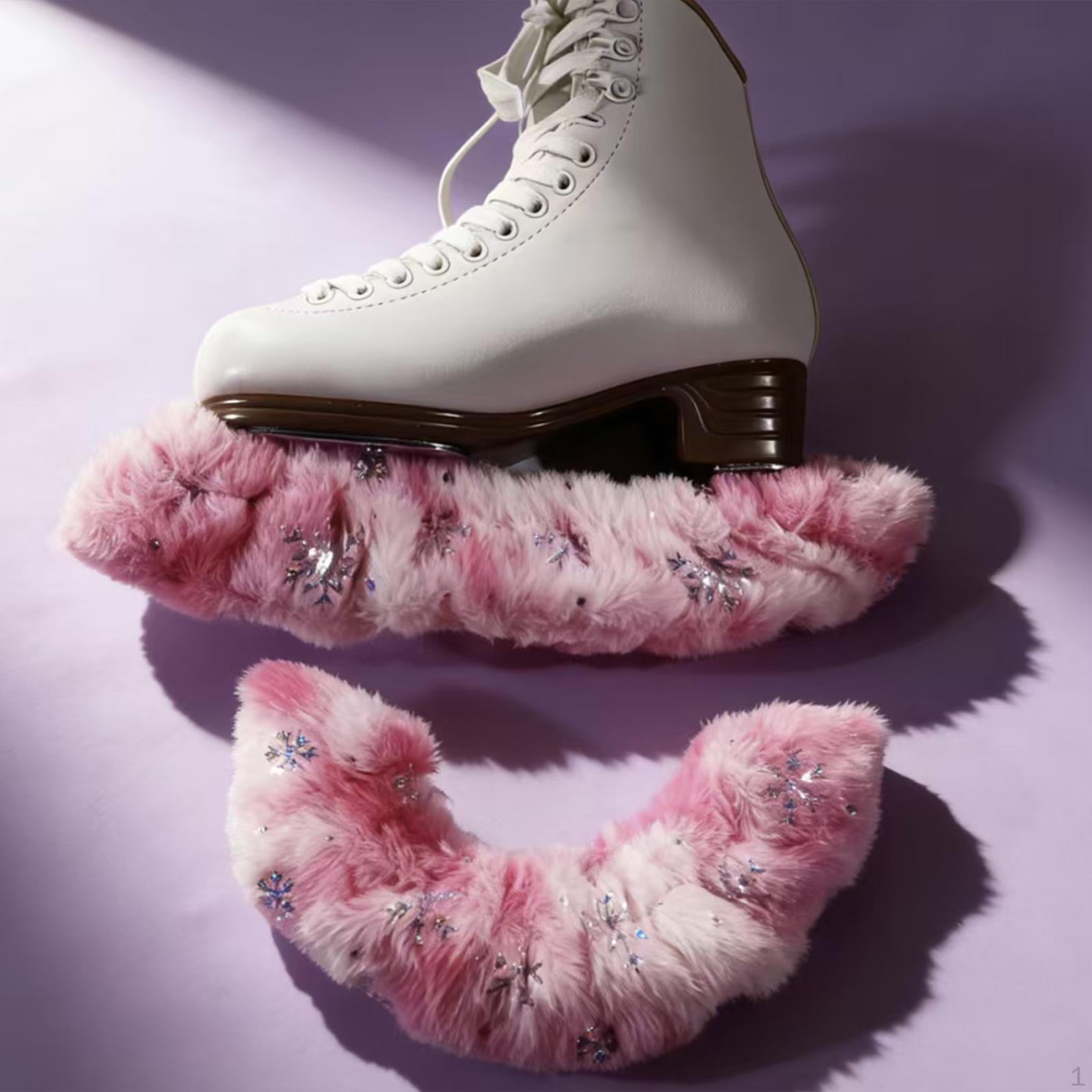 

Blade Protectors for Speed Skates, Lightweight Use in The Gym Or at розовый