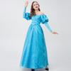 Halloween Adult Cinderella Costume Fairy Tale Princess Stage Party Dress Women