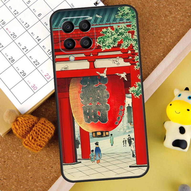 Japanese Ukiyo-e Art Case For Samsung Galaxy M14 M34 M54 M31 M51 M12 M32 M52 M13 M23 M33 M53 M30s M31s M20 Cover