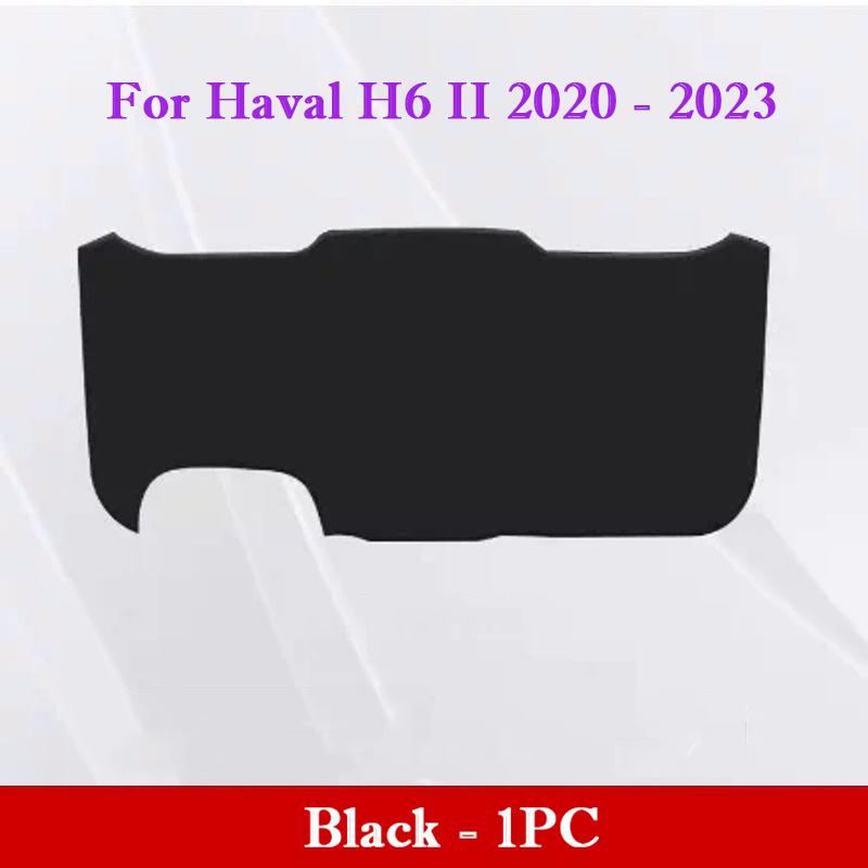 For Haval H6 H6S Car Trunk Door Anti Kick Pad Tailgate PU Leather Anti Dirt Protective Mat Interior Cargo Liner Auto Accessories