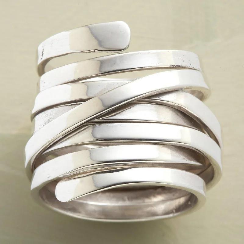 

Vintage Trend Winding Multi-layer Women s Rings in The World of Simple Design Personalized Holiday Accessories 10