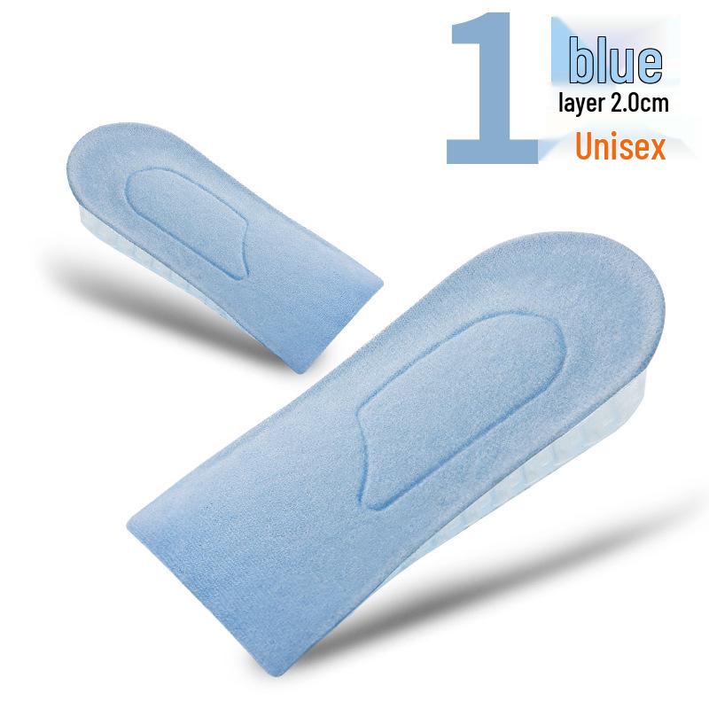 

Unisex Invisible Height-Boosting Silicone Insoles, Winter Half-Pads