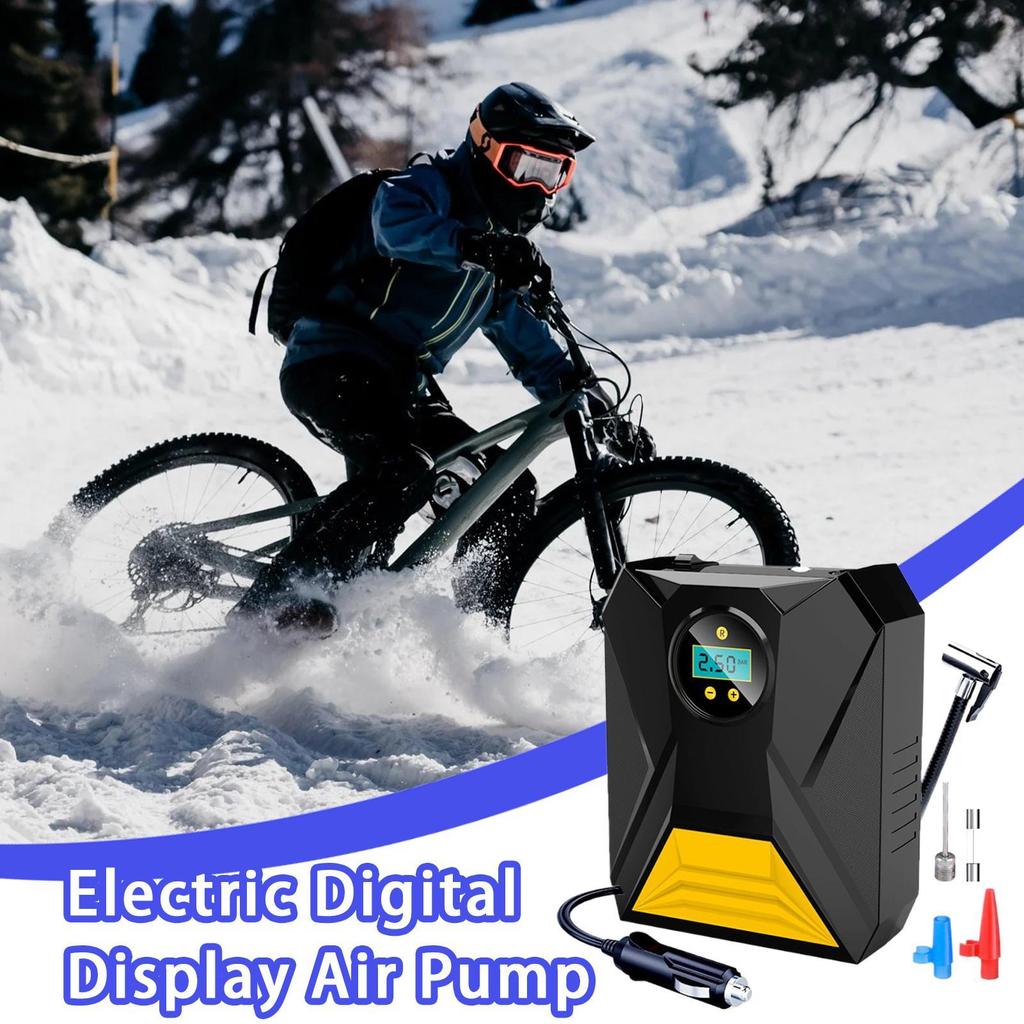 Tire Inflator Portable Air Compressor Cordless Air Pump 12v Electric Digital Display Pressure Gauge Cordless For Truck Car