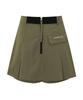 MONDAYFLOW Pleated Cover Pants_Khaki
