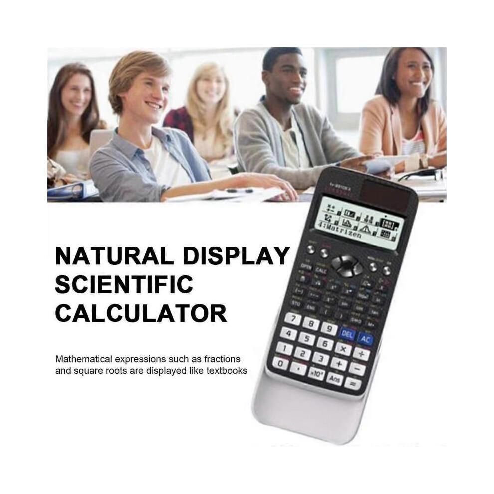 991EX Scientific Calculator Digital Large Display 696 Functions for Middle High College Solar Scientific Calculator