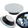 2pcs 360 Degree Car Framless Blind Spot Mirror Wide Angle Round Rear View Parking Mirrors