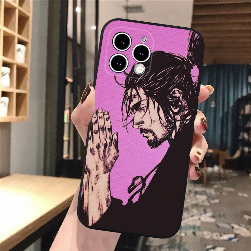 Miyamoto Musashi Vagabond Phone Case For iphone 17 Pro Max Air 16 15 14 13 Pro Max 15 16 Pro 15Plus Shell iPhone 13Pro