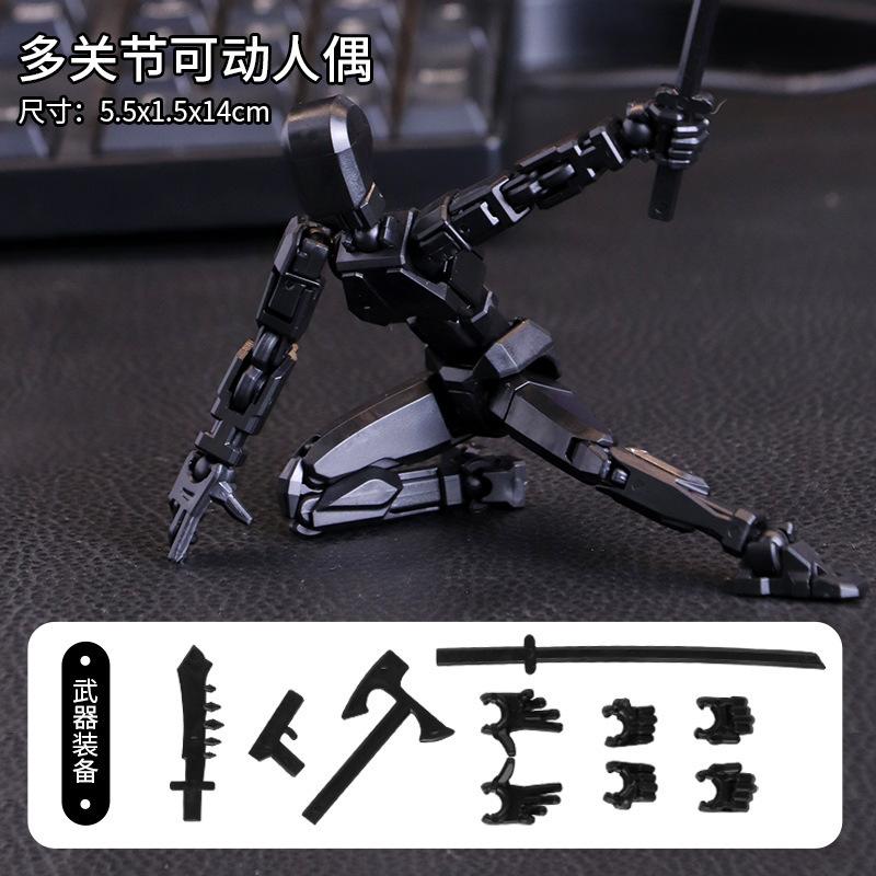 Diy Self Assembling Multi-Jointed Movable Shapeshift Robot 3.0 3D Printed Mannequin Dummy 13 Action Figures Toys