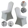 6 Pcs Outdoor Wedding Banquet Elastic Chair Cover Birthday Party Decoration Solid Color All Inclusive Chair Cover Dining Chair