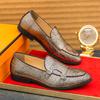 Fashion Men Fashion Le Fu Shoes PU European and American Outdoor Lightweight and Comfortable High Quality Formal Shoes Size 38-46