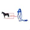 Adjustable Bridle with Rein Halter And Side Pull Reins, Leading Rope Headstall Gear