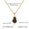 Phoenix Trend Light Luxury Neck Jewelry 18K Gold Plated Faux Baroque Pearl Style Pendant Necklace