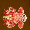 Cute Chinese Fish Lantern Waterproof Celebration Lantern Handheld Goldfish Lantern  New Year
