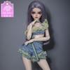 Roupas BJD 1/4 Roupas da menina LDS Cai #4 peito Vestido BJD Acessórios Bonitos para Boneca Corpo Feminino Vestido tamanho MSD