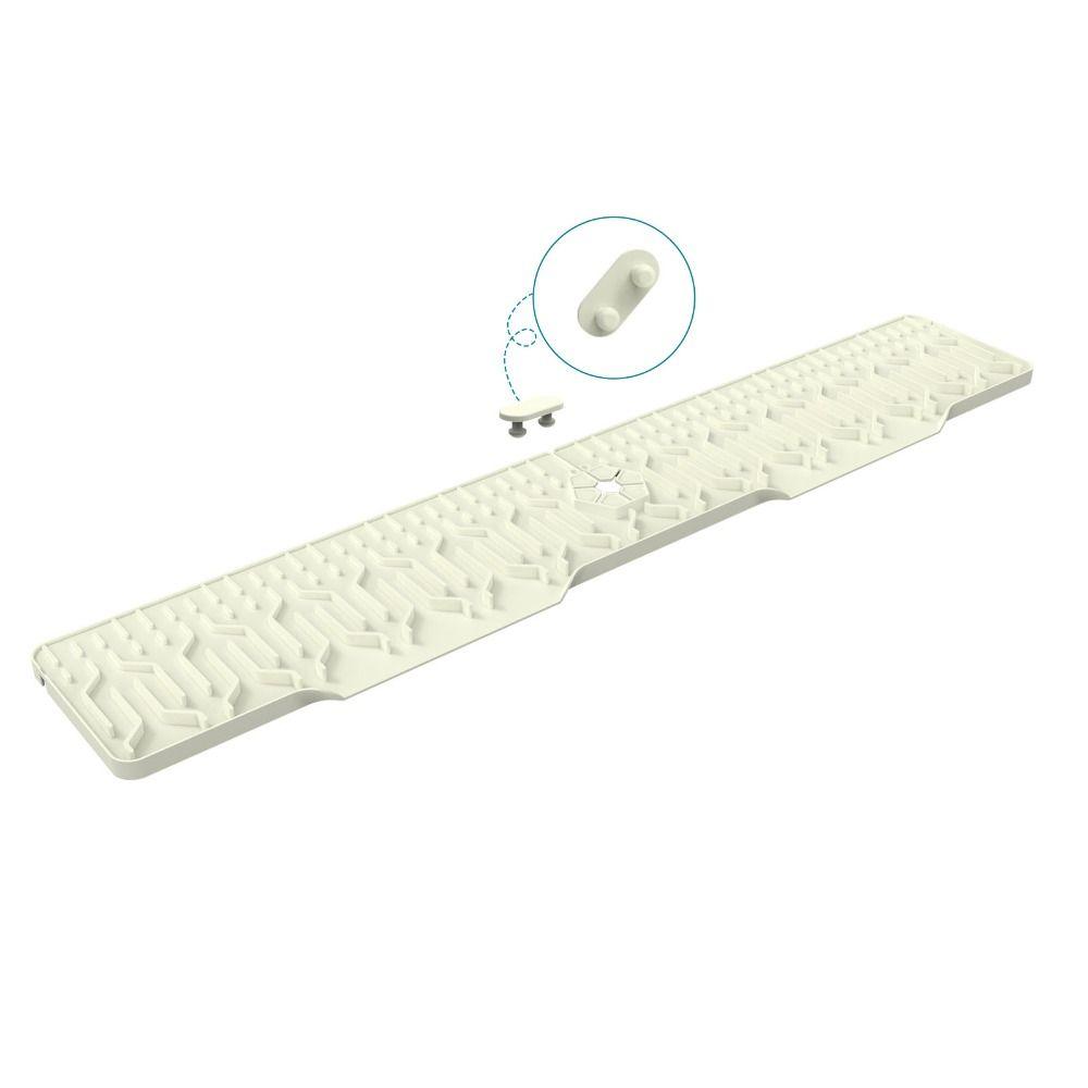 Quick Dry Kitchen Faucet Splash Guards Silicone Drain Tray Mat  Bathroom Gadgets
